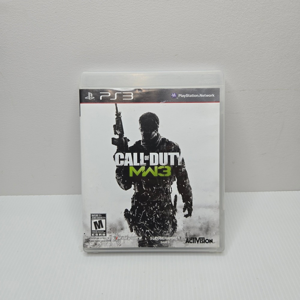 Activision Call of Duty MW3 Modern Warfare 3 Shooter PS3 Game Complete CIB M